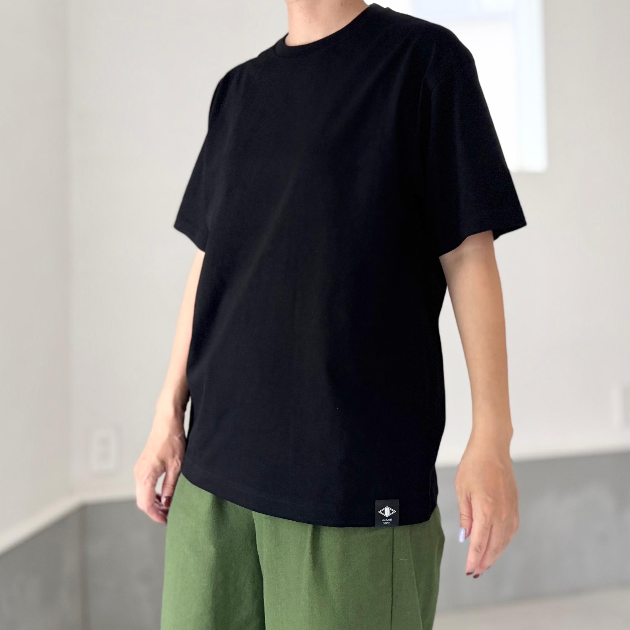 【ユニセックス】コラボプリント リラックスフィットTシャツ-BREAD 5色展開【ブラック】 | 3枚目