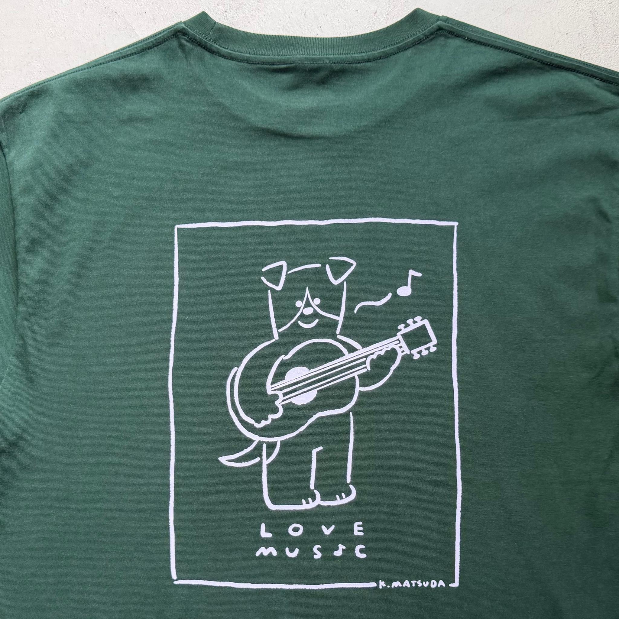 【ユニセックス】コラボプリント リラックスフィットTシャツ-music【5色展開】 | 8枚目