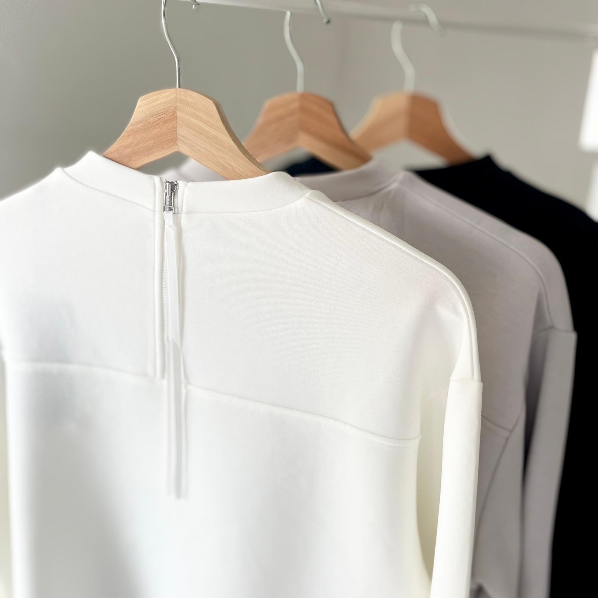 『2025新作』キレイ目にもカジュアルにも◎ダンボールニットプルオーバー【グレージュ】 | 9枚目