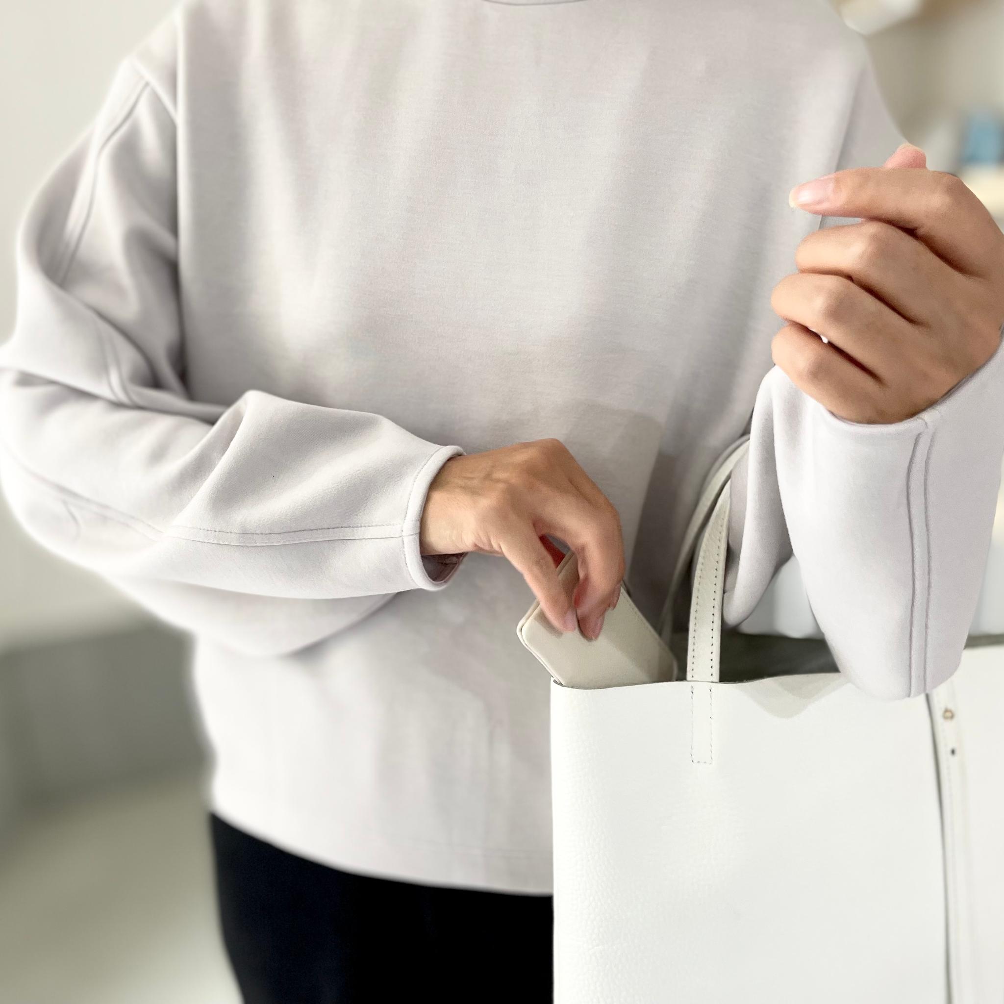 『2025新作』キレイ目にもカジュアルにも◎ダンボールニットプルオーバー【グレージュ】 | 7枚目