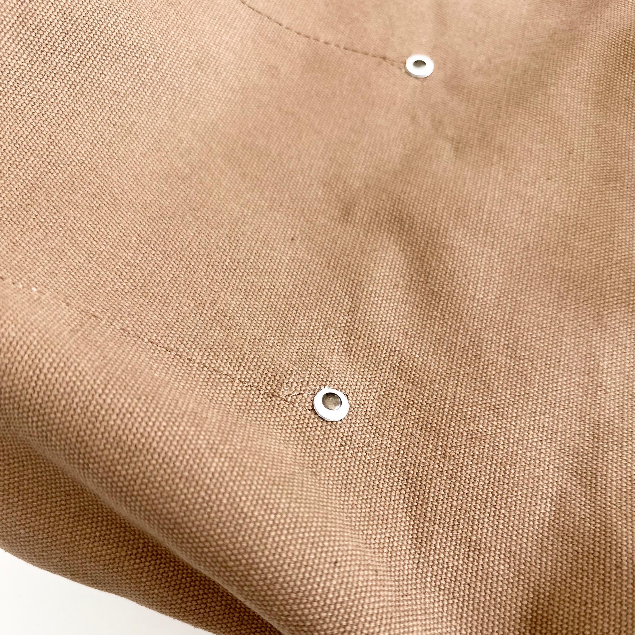 『2025新作』大容量 2WAY ヘビーキャンバス トートバッグ　L-size【ブルー】 | 13枚目