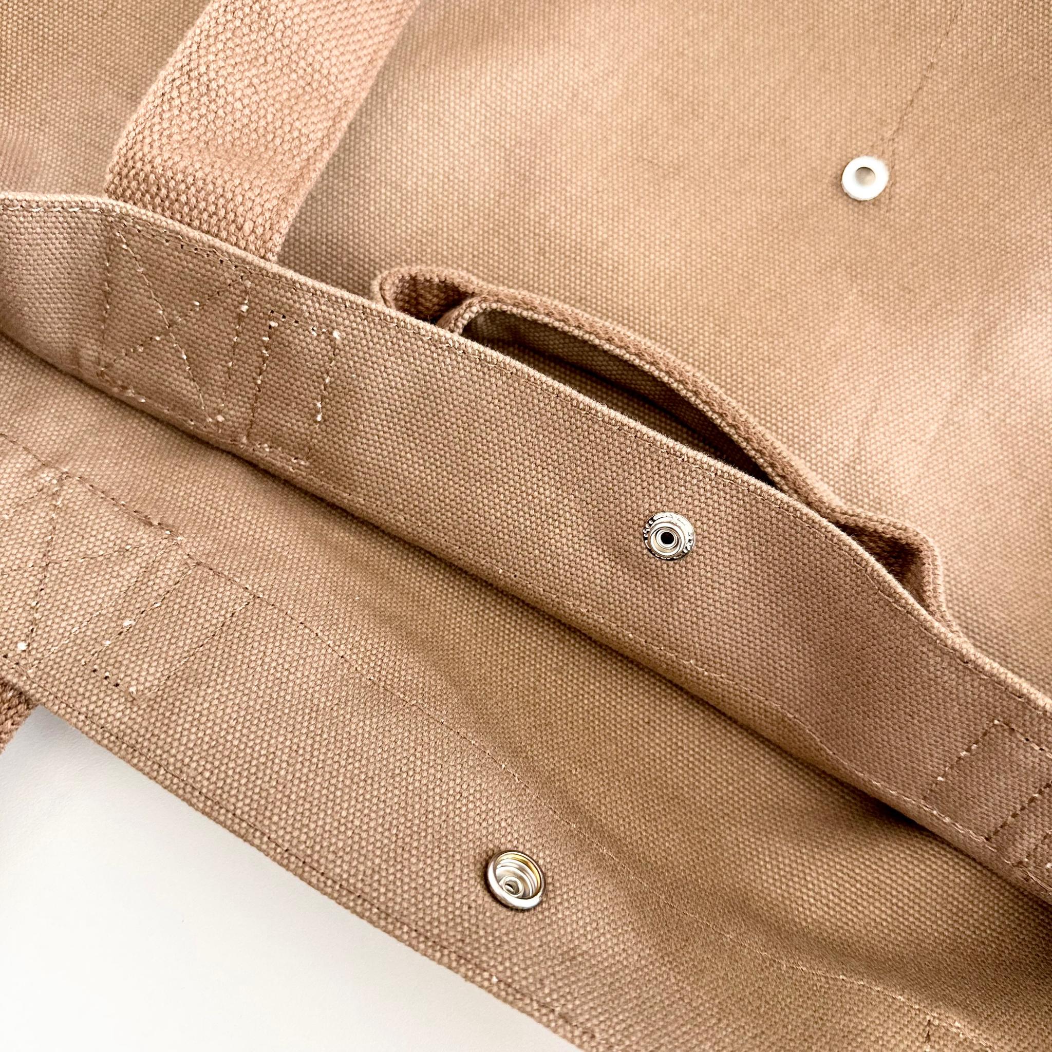 『2025新作』大容量 2WAY ヘビーキャンバス トートバッグ　L-size【ブルー】 | 14枚目