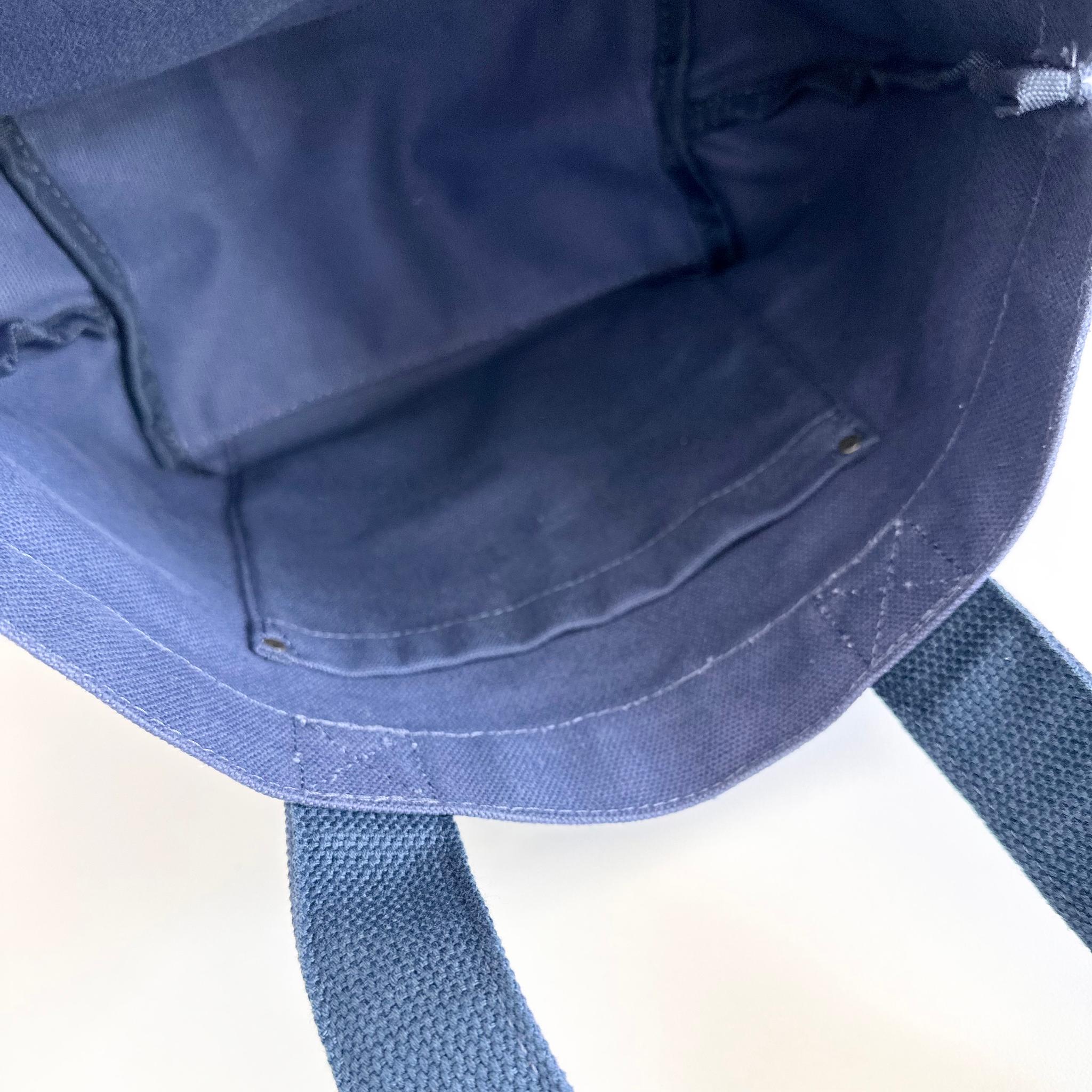 『2025新作』レザーパッチ付 ヘビーキャンバス トートバッグ　S-size【4色展開】 | 16枚目