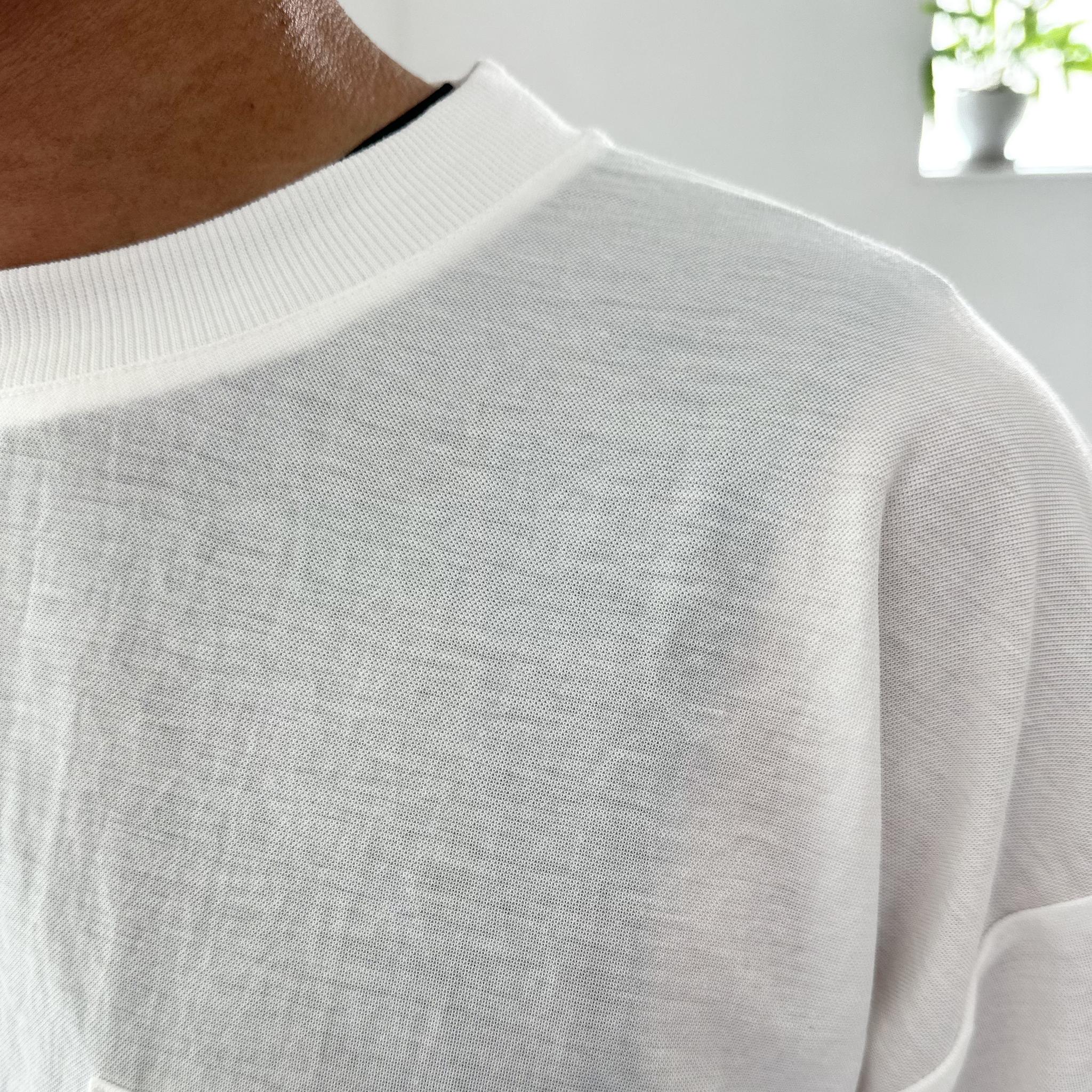 【接触冷感】ユニセックス　サイドスリット ポケット付 ルーズフィット Tシャツ【3色展開】『2025新作』 | 13枚目