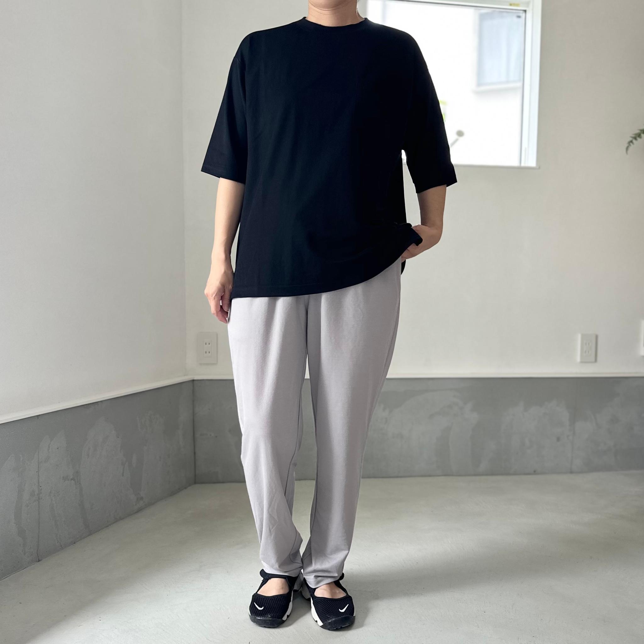 【接触冷感】ユニセックス　サイドスリット ポケット付 ルーズフィット Tシャツ【3色展開】『2025新作』 | 20枚目