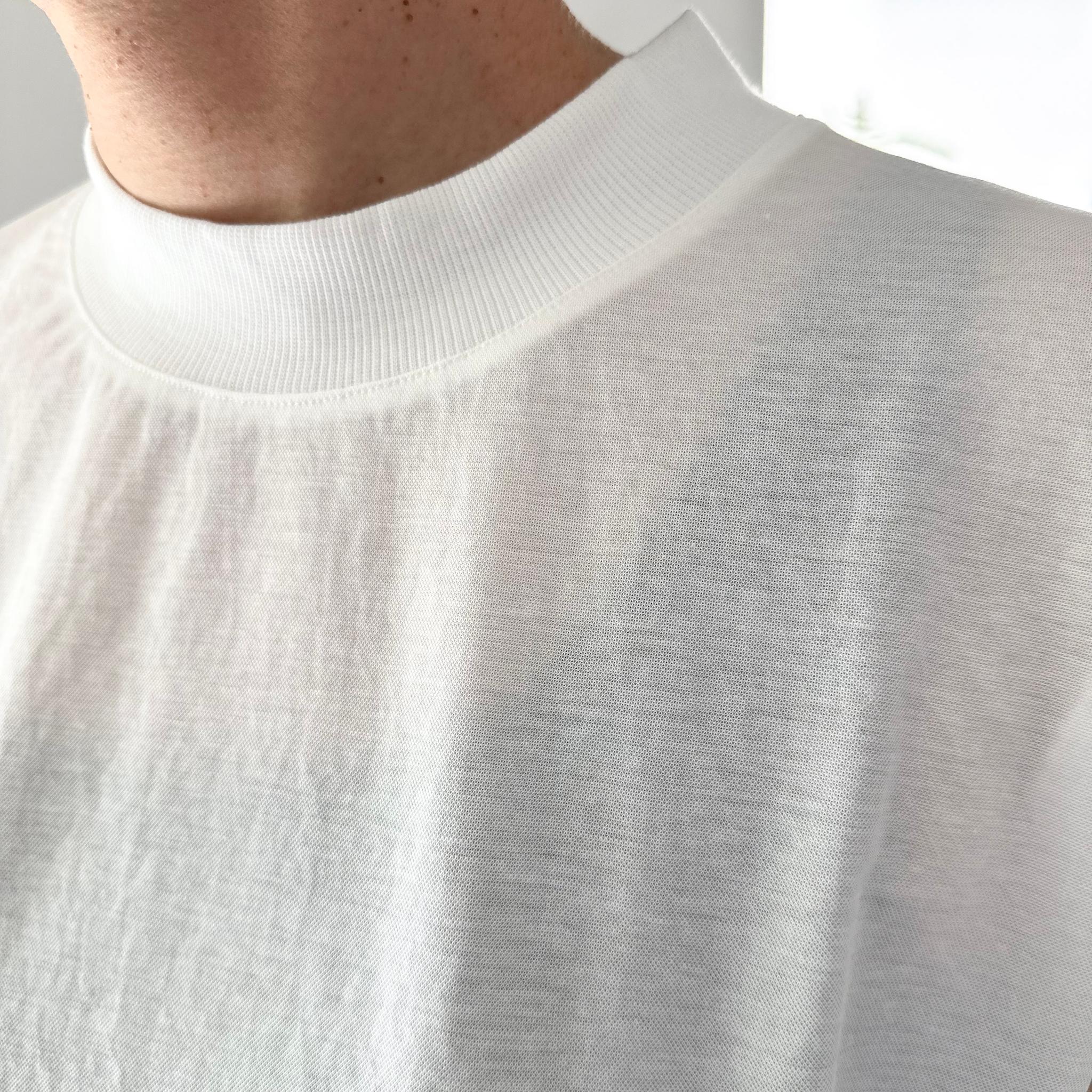 【接触冷感】フレンチスリーブ スラントシームプルオーバー【2色展開】 | 18枚目