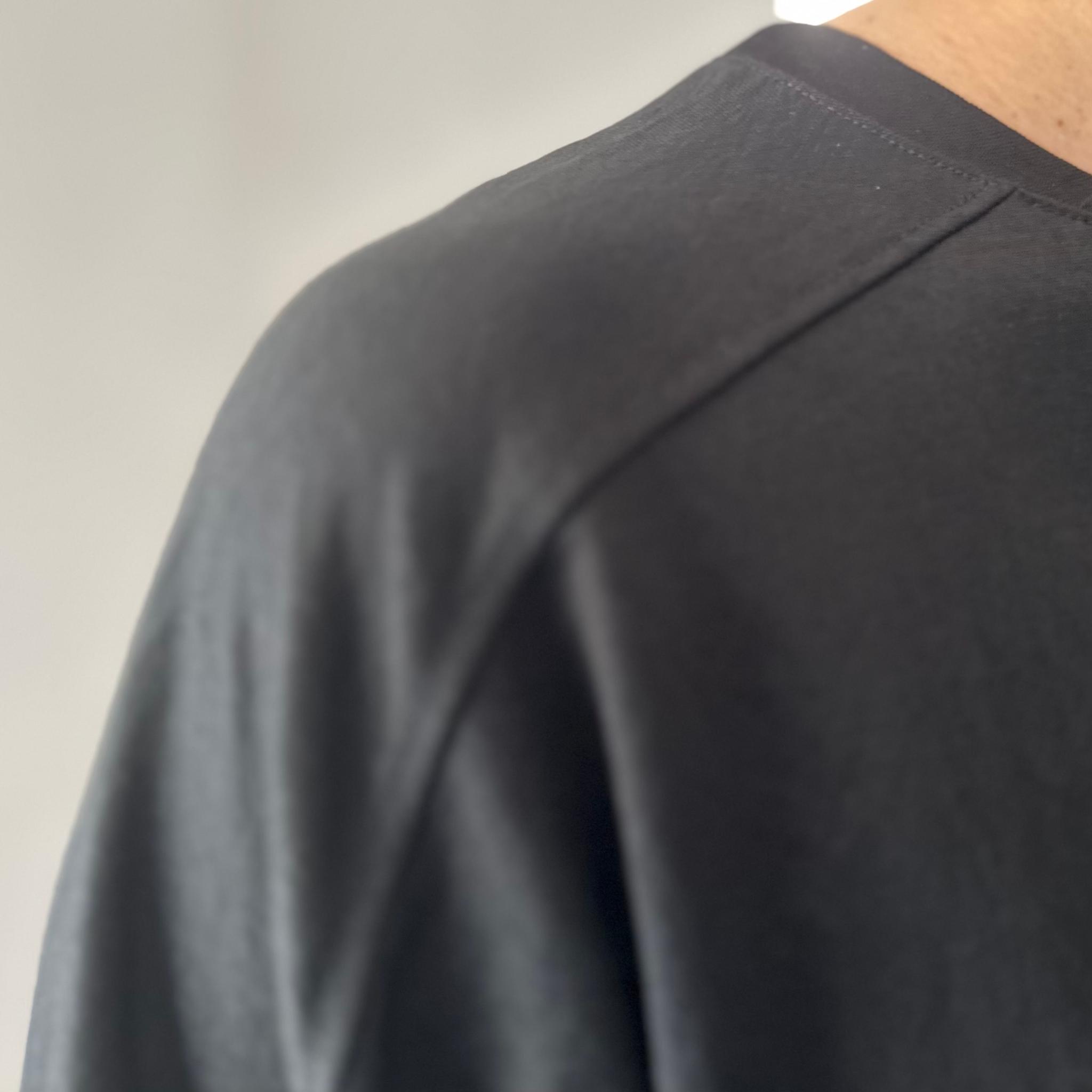 【接触冷感】サイドスリット オーバーサイズ半袖プルオーバー 5色展開【ブラック】『2025リデザイン』 | 7枚目