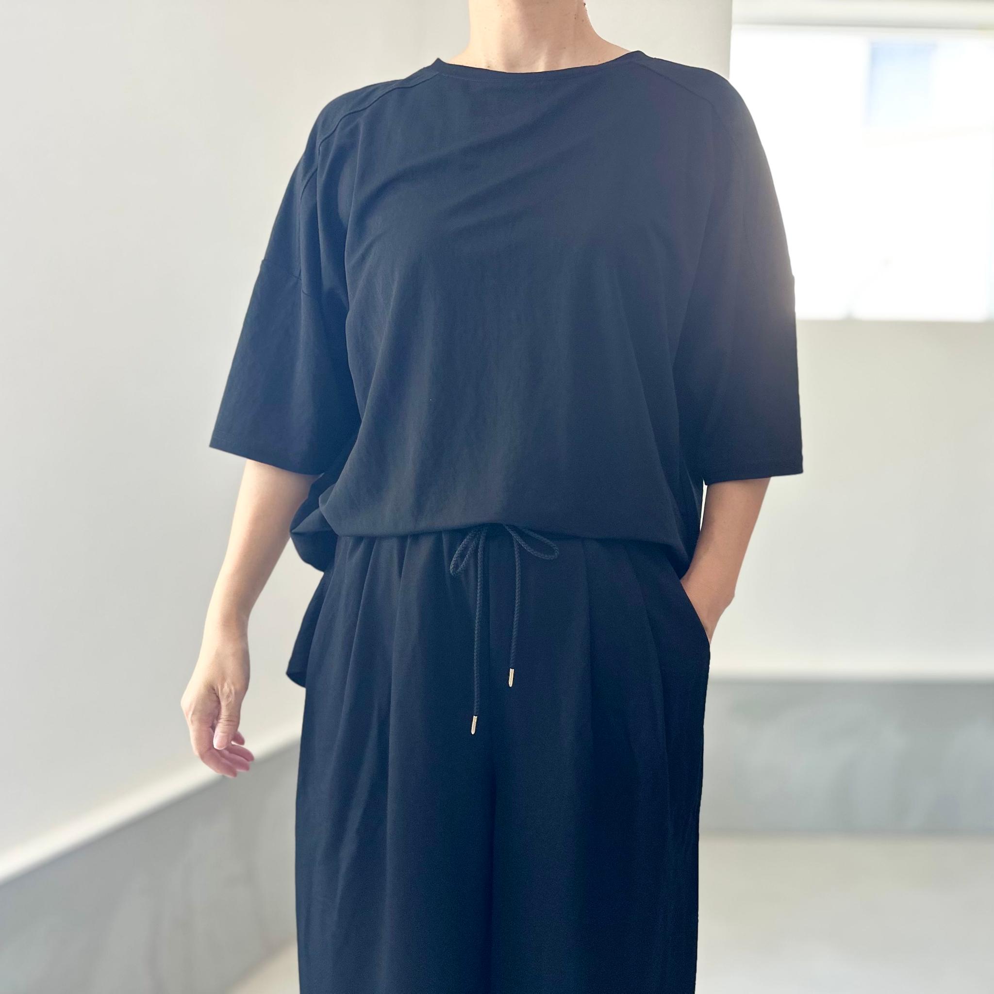 【接触冷感】サイドスリット オーバーサイズ半袖プルオーバー 5色展開【ダークグリーン】『2025リデザイン』 | 20枚目