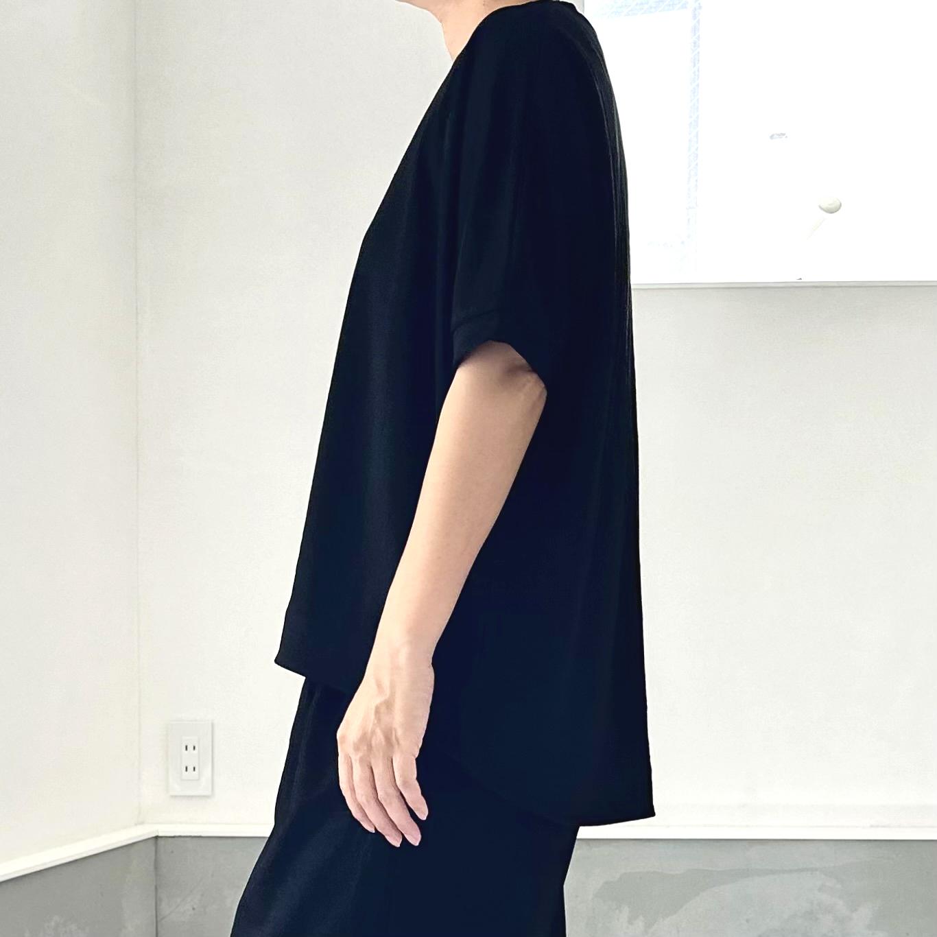 【接触冷感】前後差裾ラウンド ビッグシルエットプルオーバー 3色展開【アイボリー】『2025リデザイン』 | 14枚目