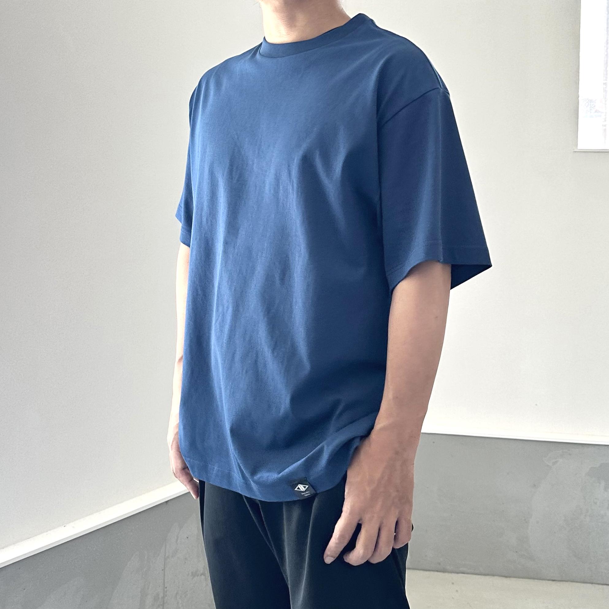 【ユニセックス】コラボプリント リラックスフィットTシャツ 5色展開【ブルー】 | 5枚目