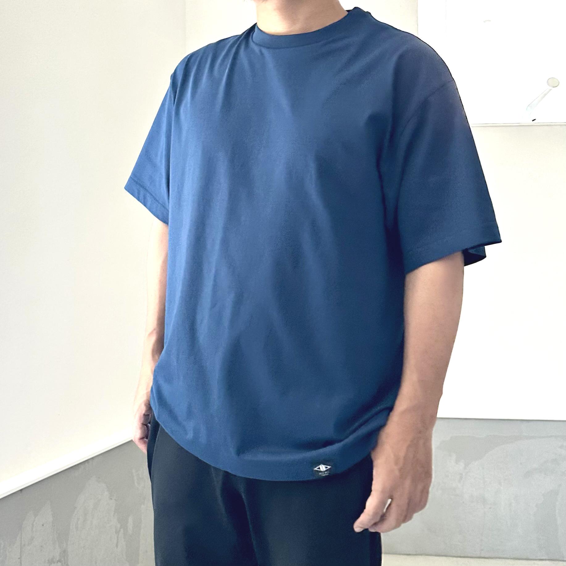 【ユニセックス】コラボプリント リラックスフィットTシャツ 5色展開【ブルー】 | 6枚目