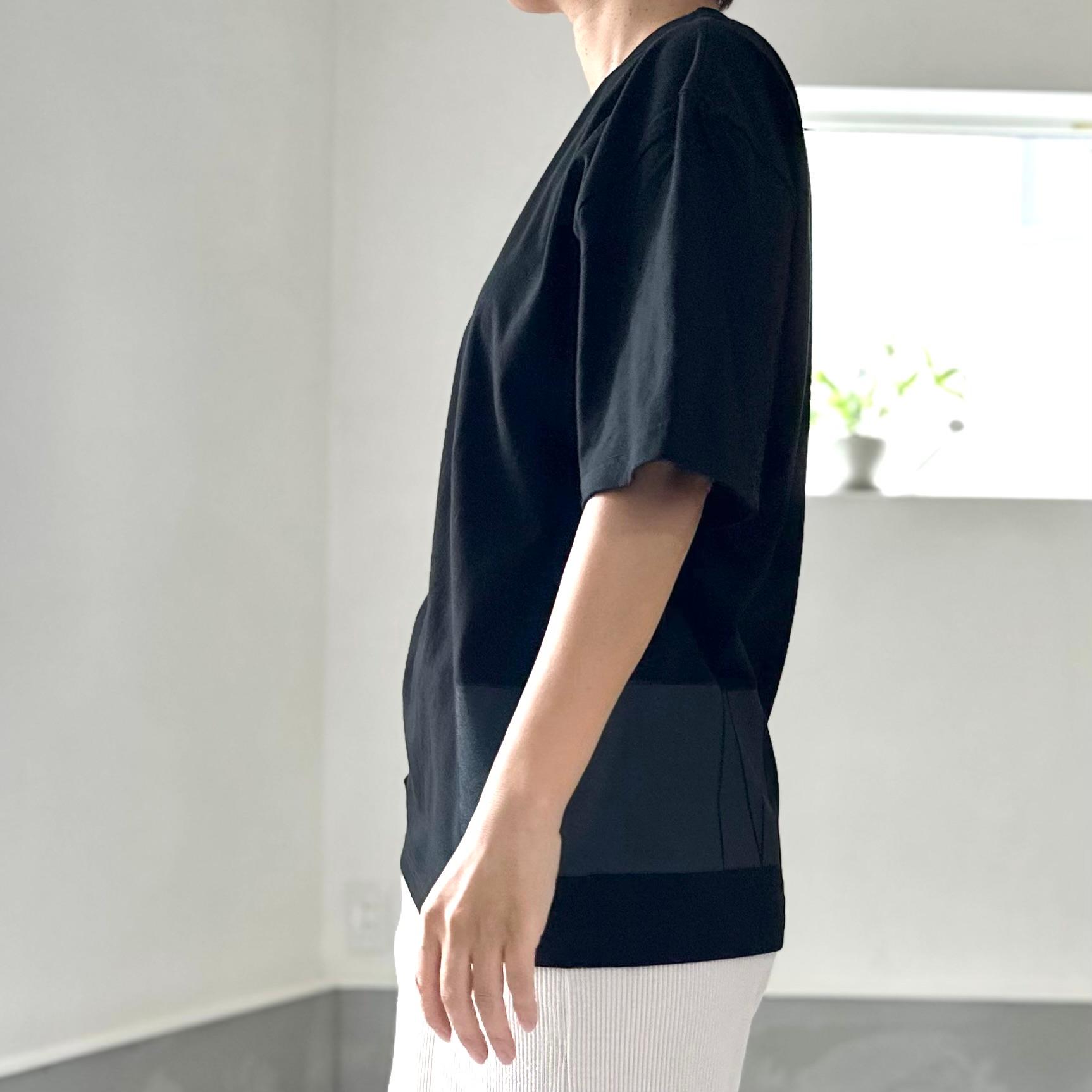 【ユニセックス】サイドプリント-5th ビッグシルエットTシャツ 2色展開【ブラック】 | 6枚目