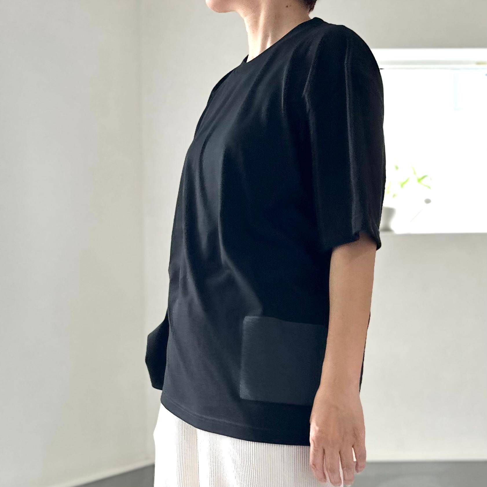 【ユニセックス】サイドプリント-5th ビッグシルエットTシャツ 2色展開【ブラック】 | 7枚目