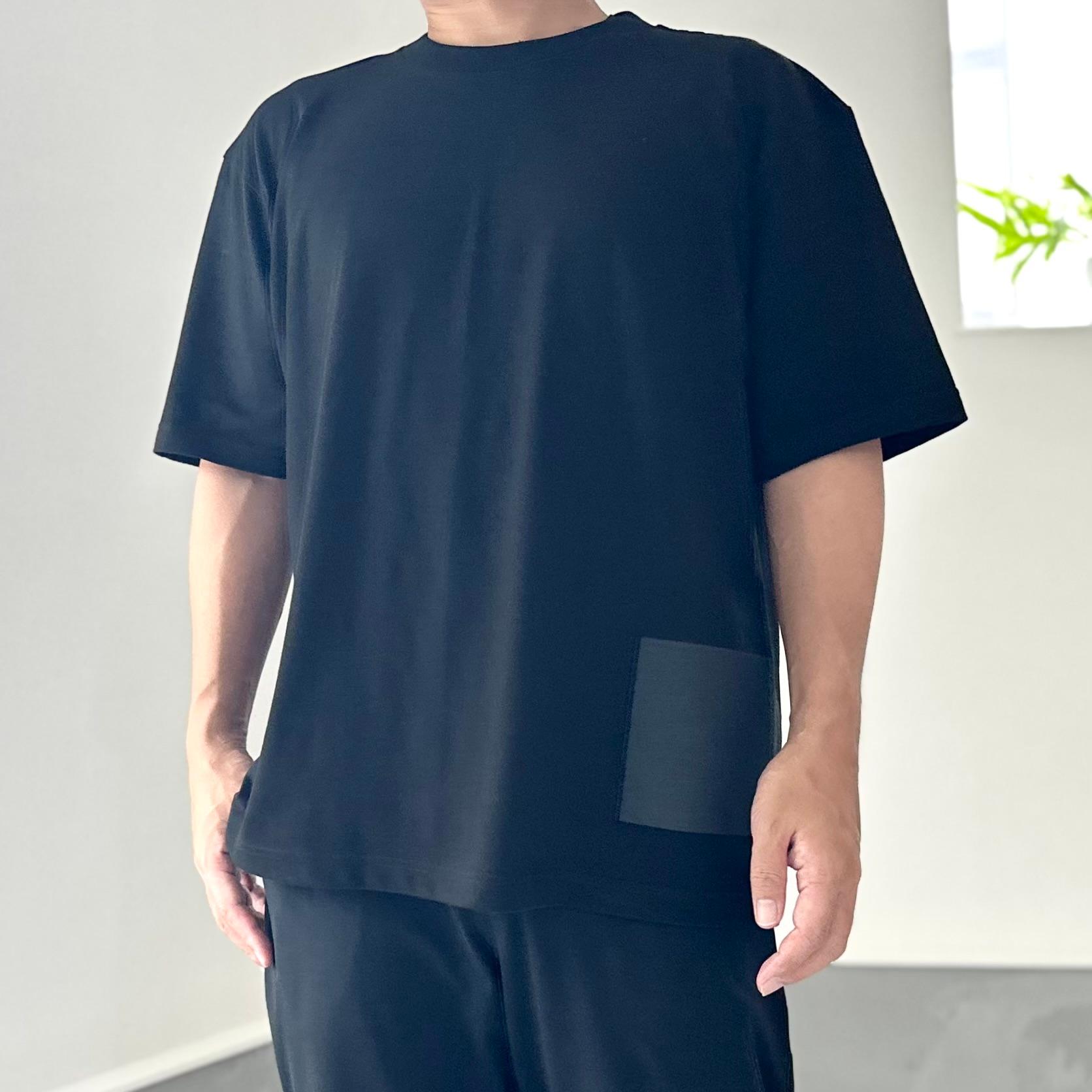 【ユニセックス】サイドプリント-5th ビッグシルエットTシャツ 2色展開【ブラック】 | 4枚目