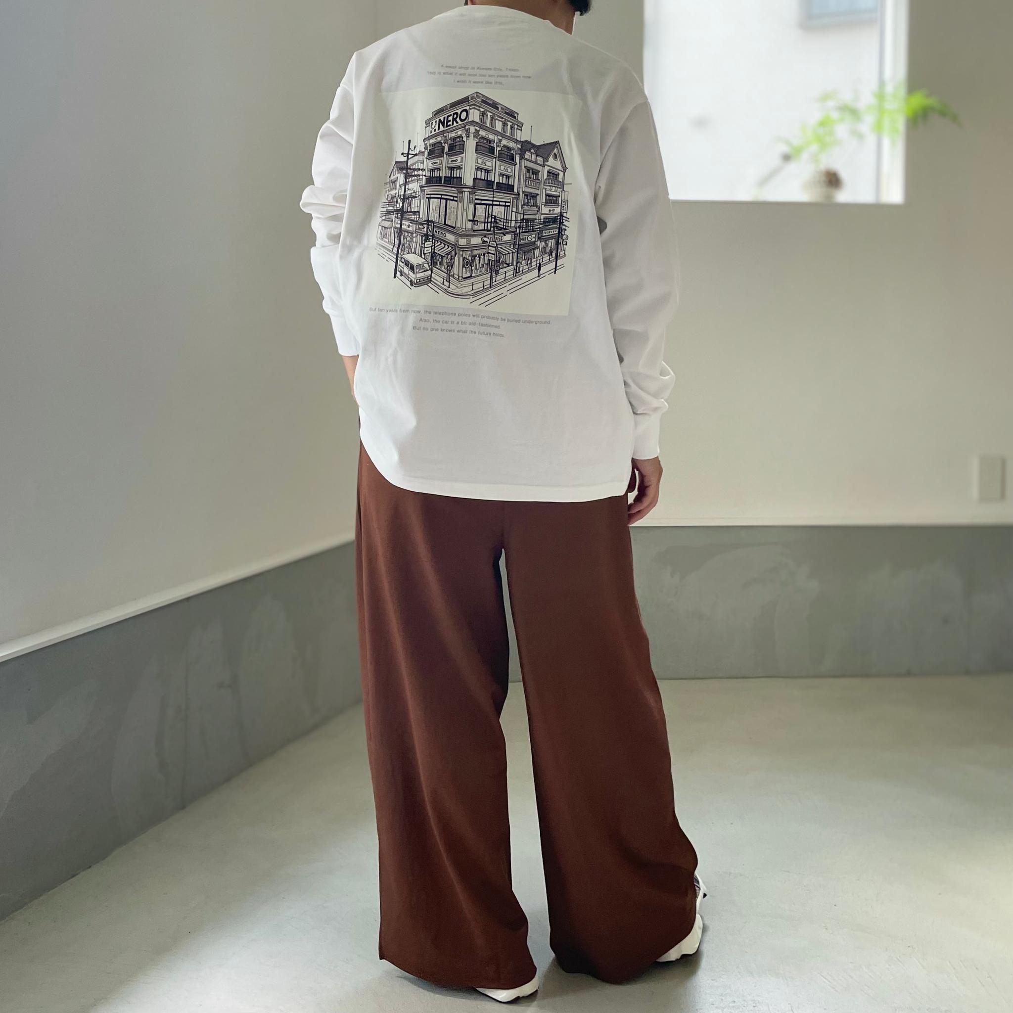 【接触冷感】サイドスリット イージーワイドパンツ 4色展開【ブラウン】『2025リデザイン』 | 7枚目