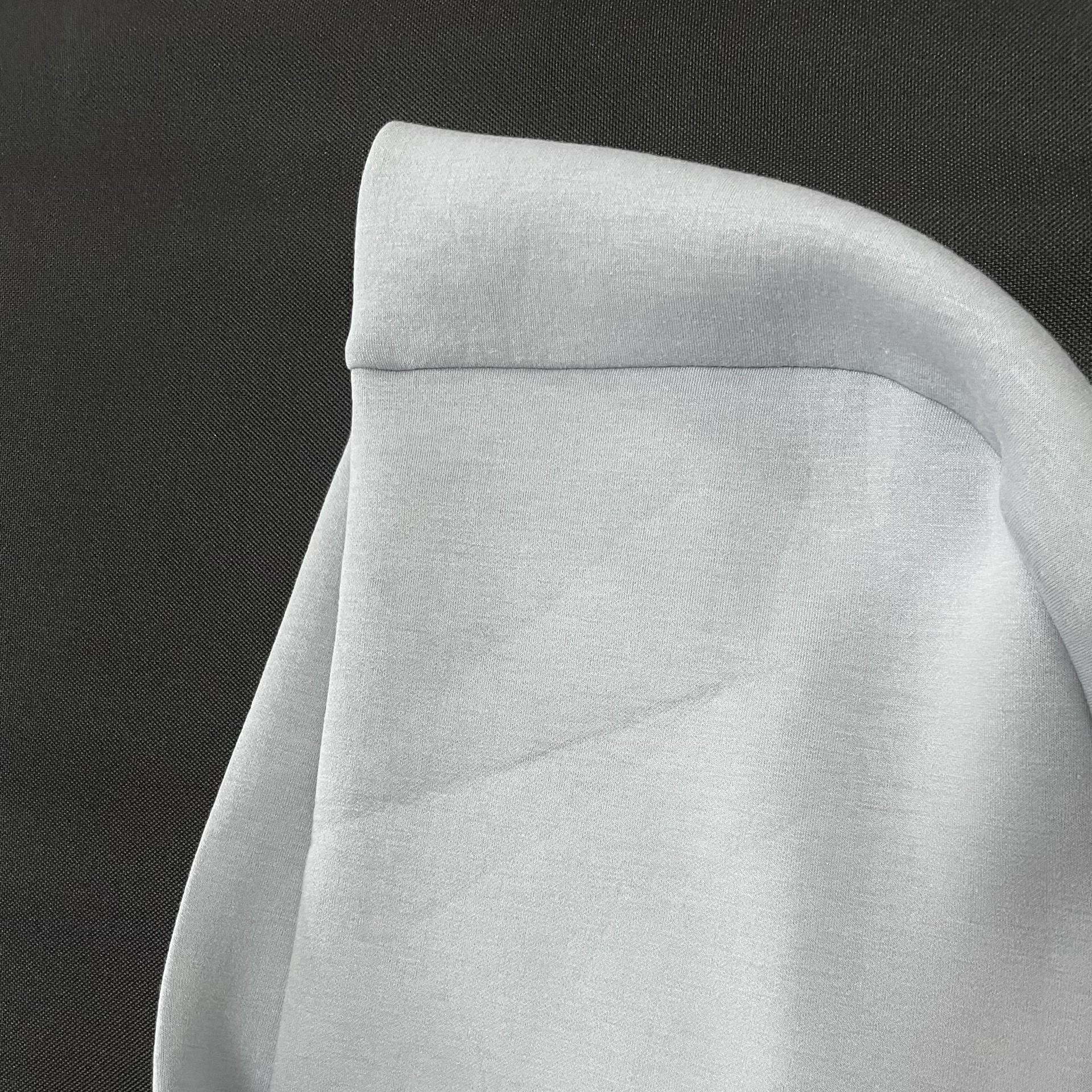 『2025新色』秋〜春まで！【ユニセックス 】ダンボールニット シームポケット付プルオーバーパーカー【モスグリーン】 | 20枚目