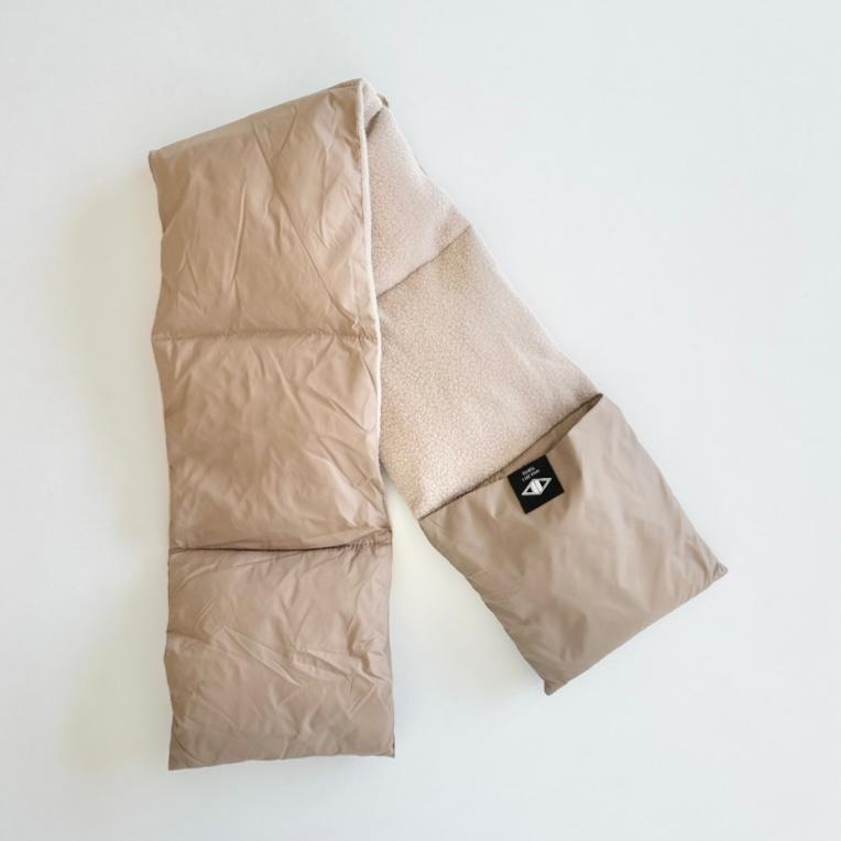 【ユニセックス】ポケッタブルダウンショートマフラー | 12枚目