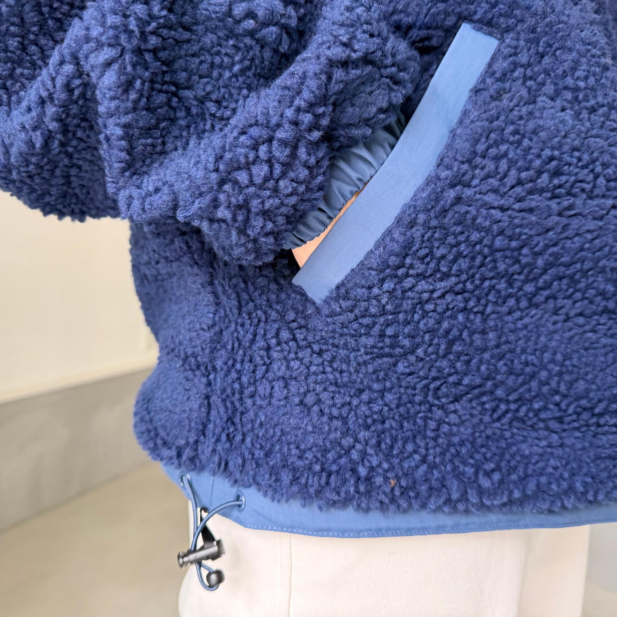 【リバーシブル】防風撥水ナイロン × あったかフリースブルゾン (ユニセックス)【5色展開】『2025新作』 | 14枚目