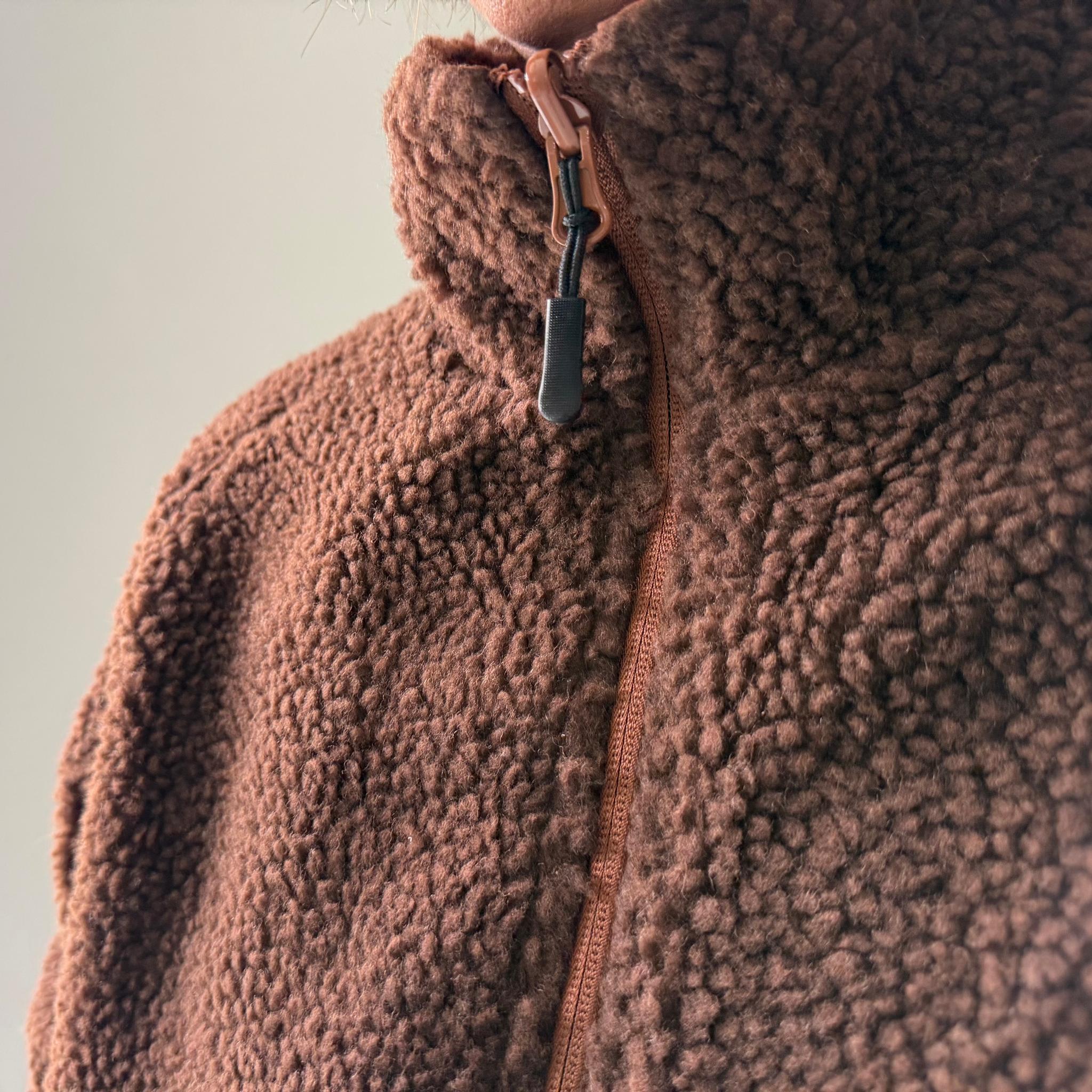 【リバーシブル】防風撥水ナイロン × あったかフリースブルゾン (ユニセックス)【5色展開】『2025新作』 | 17枚目