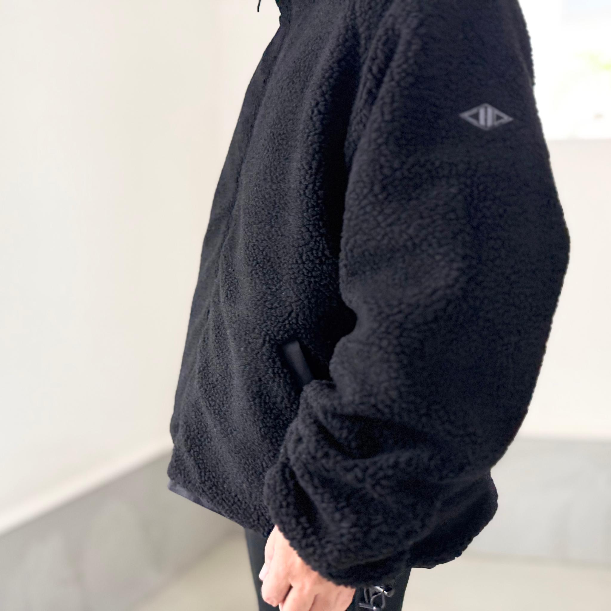 【リバーシブル】防風撥水ナイロン × あったかフリースブルゾン (ユニセックス)【5色展開】『2025新作』 | 18枚目