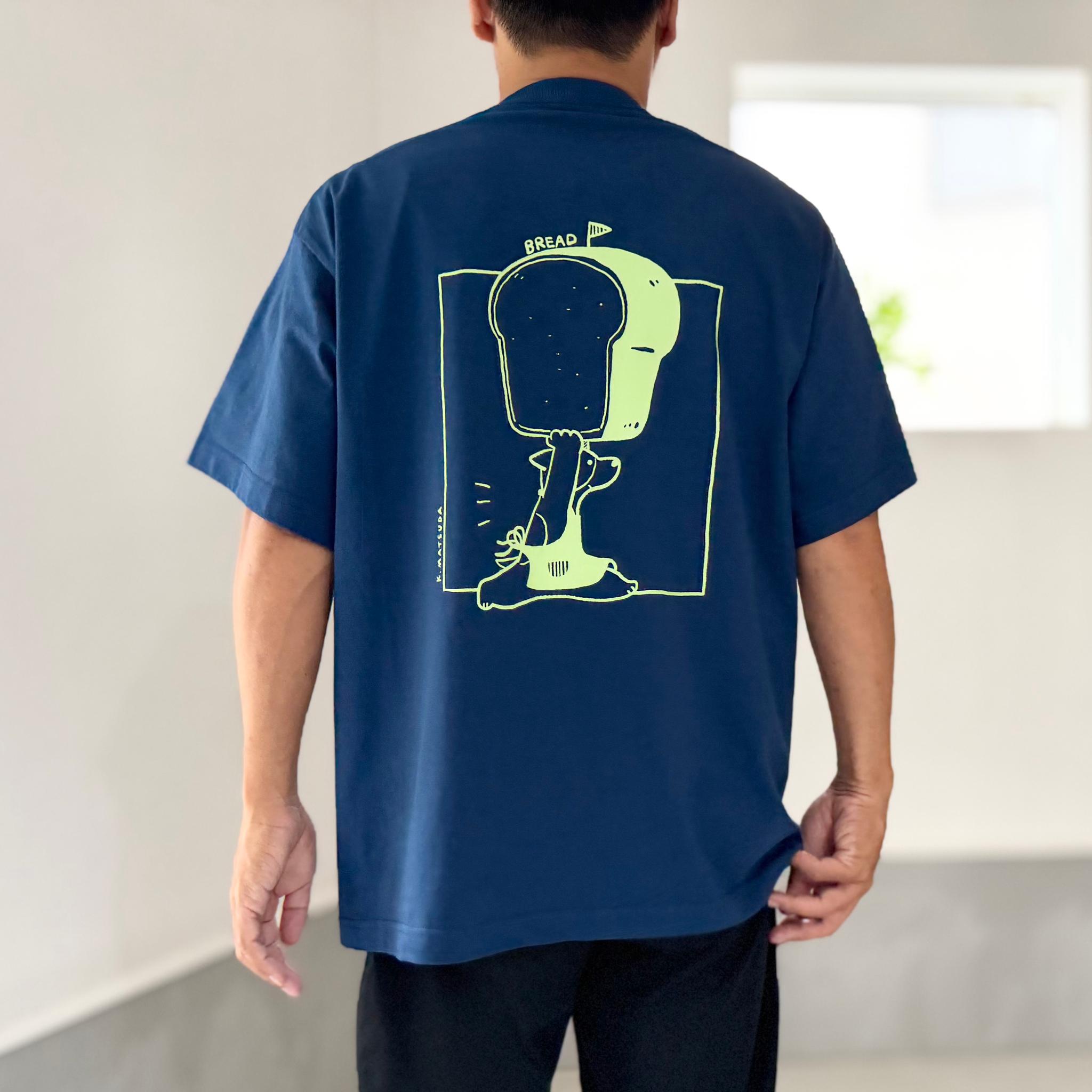お得な3枚セット♪【ユニセックス】コラボプリント リラックスフィットTシャツ-K.MATSUDA | 14枚目