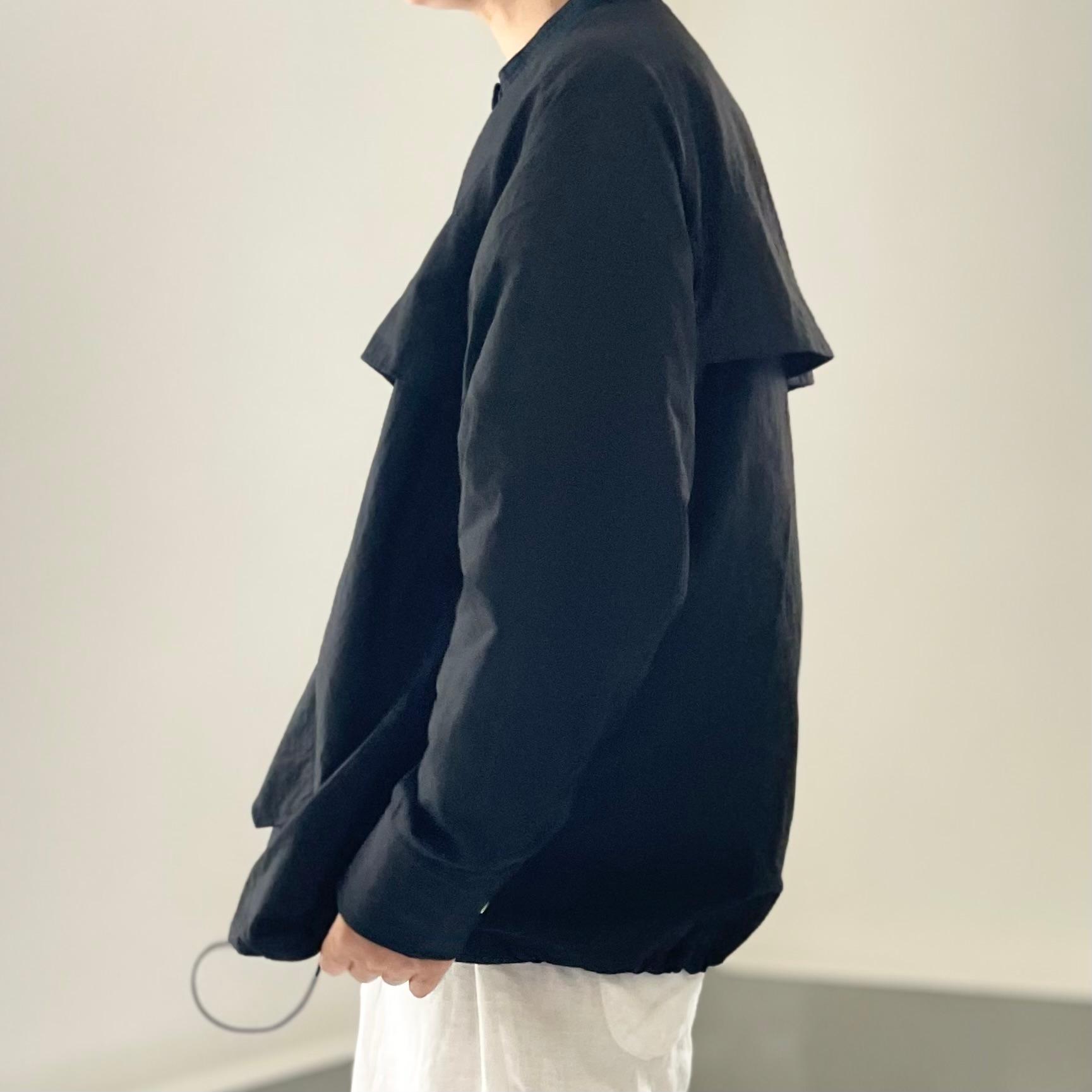 『2025新色』撥水ナイロンのヨーク付 ZIP UPブルゾン【ライトブルー】 | 16枚目