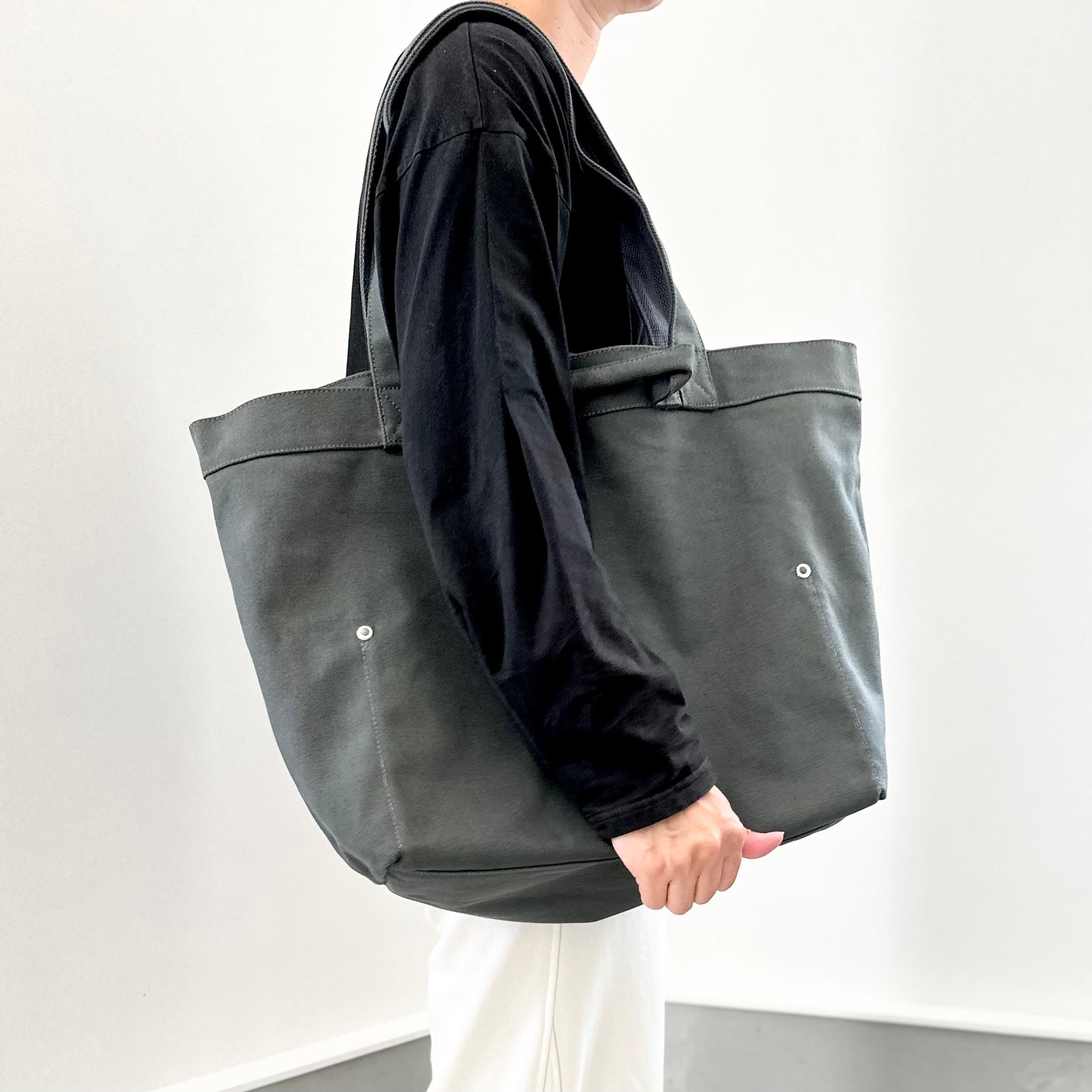 『2025新作』大容量 2WAY ヘビーキャンバス トートバッグ L-size【4色展開】 | 3枚目