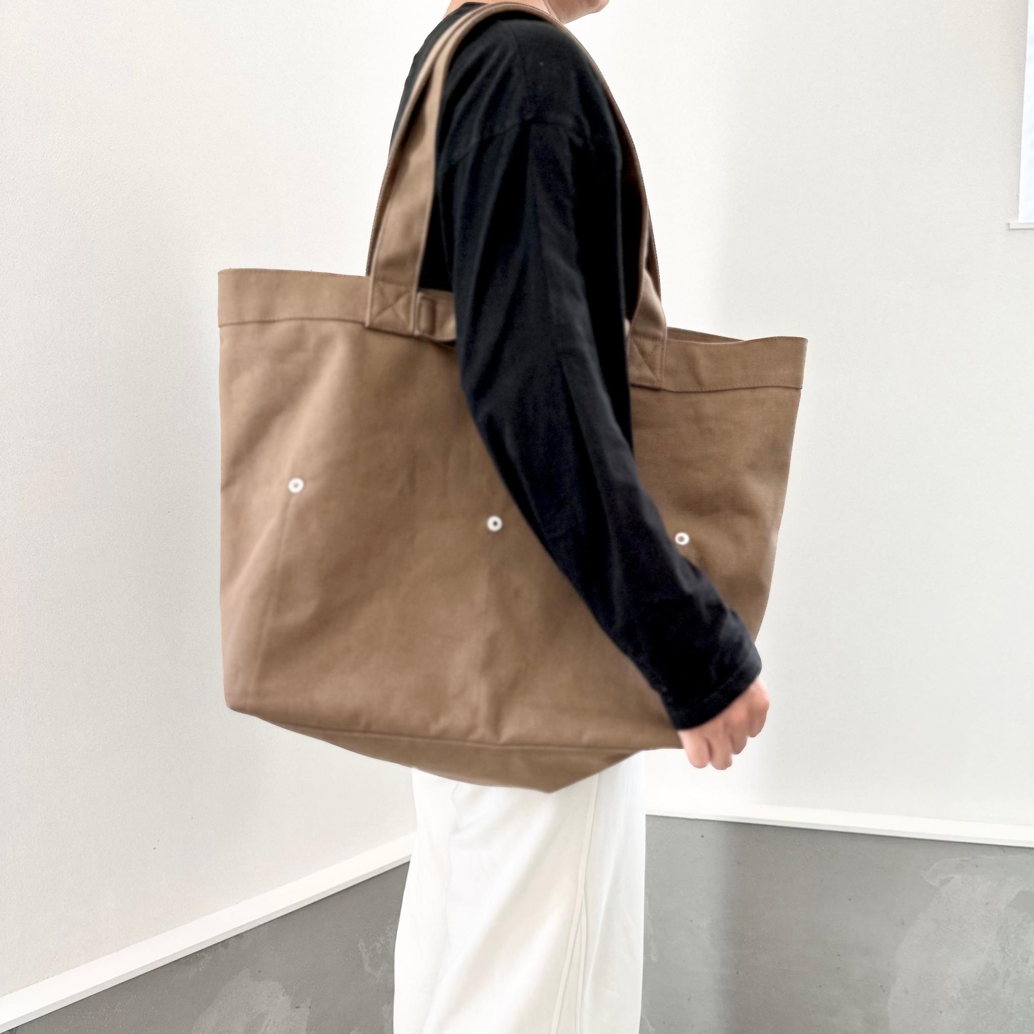 『2025新作』大容量 2WAY ヘビーキャンバス トートバッグ L-size【4色展開】 | 9枚目
