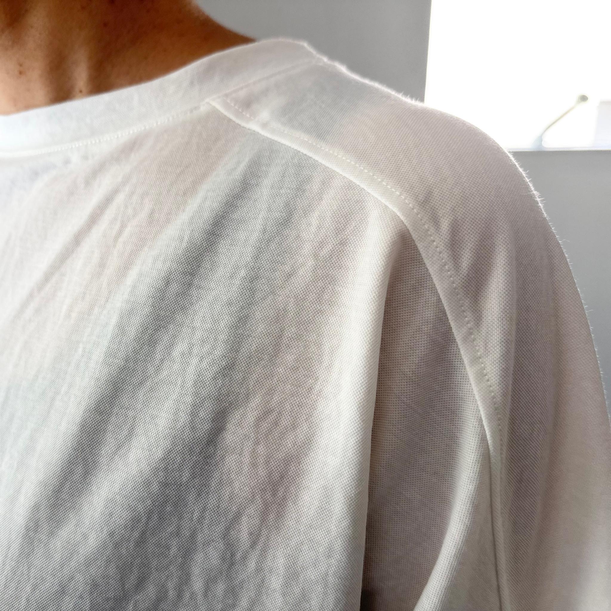 【接触冷感】サイドスリット オーバーサイズ半袖プルオーバー 5色展開【ホワイト】『2025リデザイン』 | 9枚目