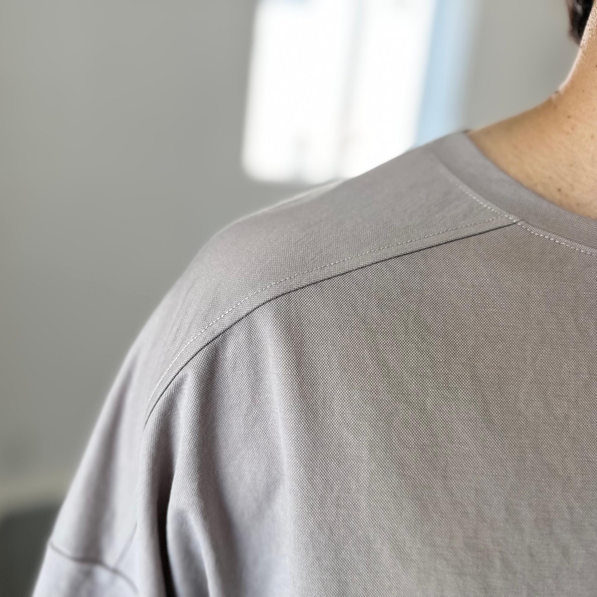 【接触冷感】サイドスリット オーバーサイズ半袖プルオーバー 5色展開【グレー】『2025リデザイン』 | 7枚目