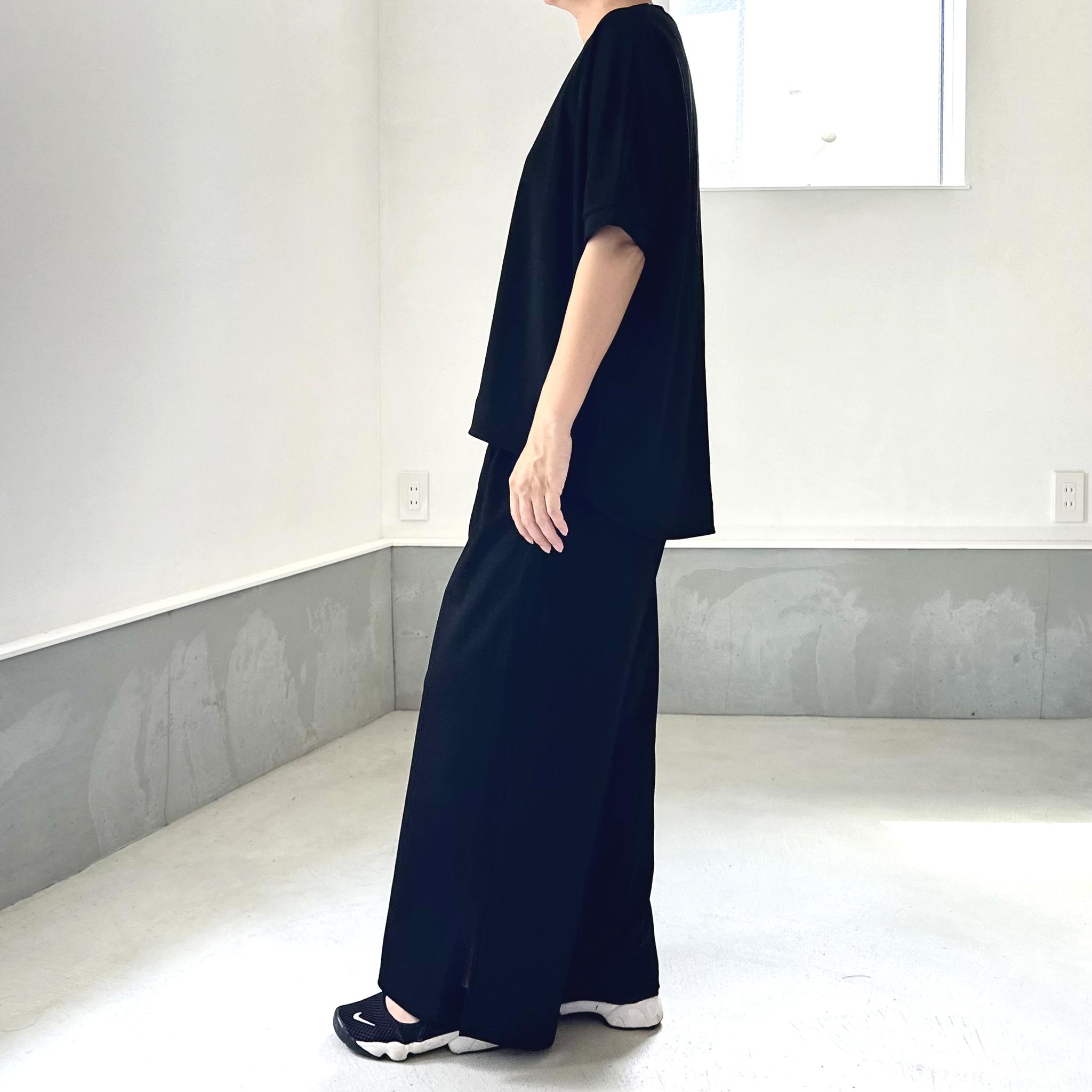 『ひんやりセット2025』【接触冷感】ワイドパンツと選べるトップス 上下2点セット 夏の福袋 | 4枚目